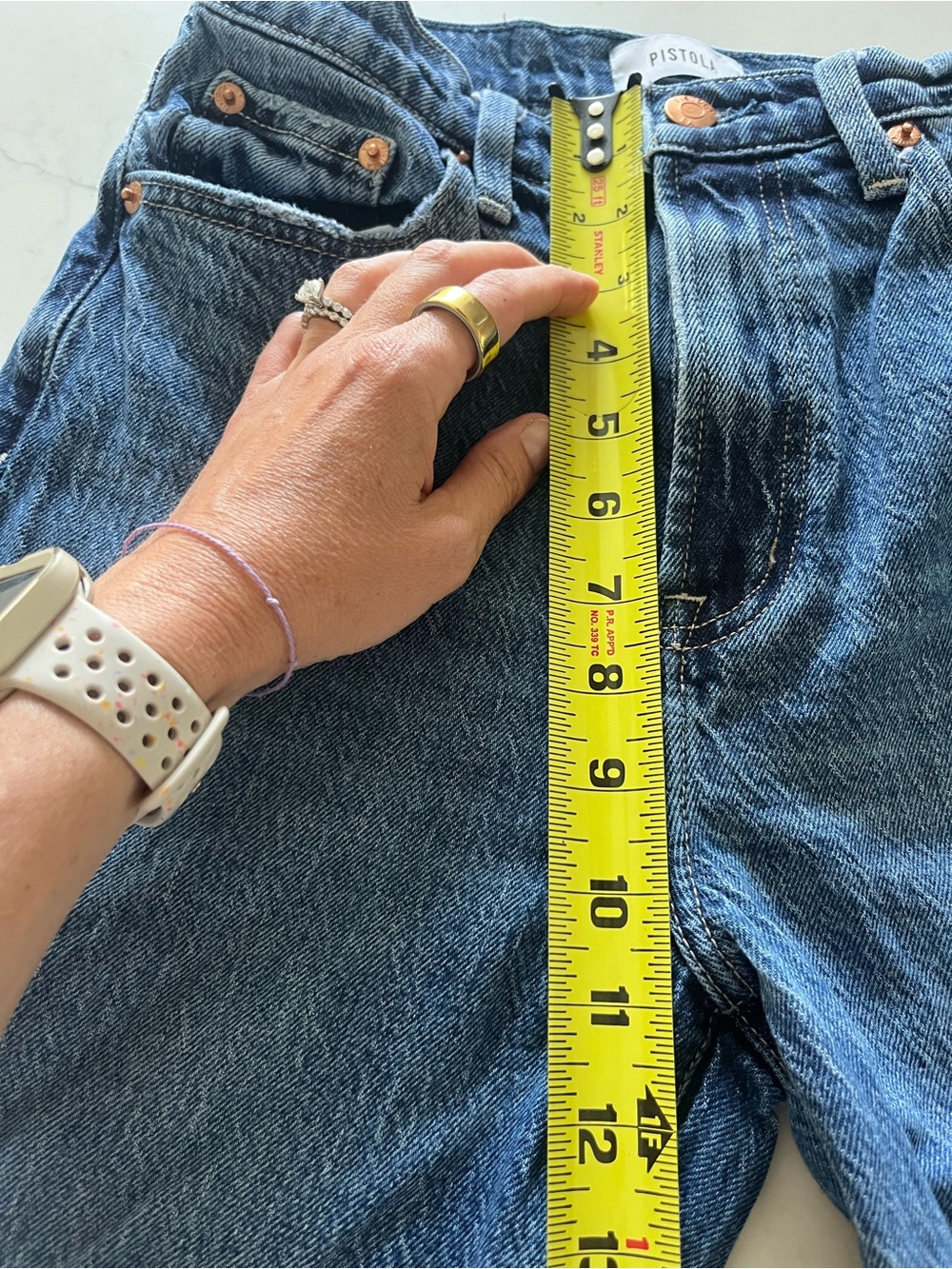 pistola Cassie high rise Straight Leg Women's Jeans - Picture 5 of 10